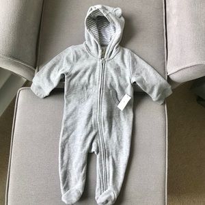 Gap Bear Hoodie One Piece 6-9mo